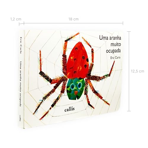 Uma Aranha Muito Ocupada - Um livro cartonado de Eric Carle