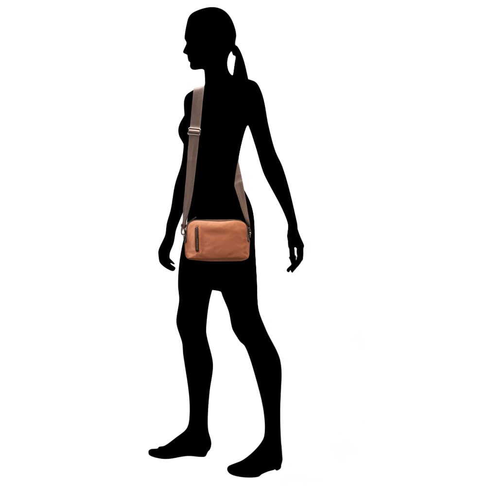 Mandarina Duck bolso bandolera Hunter Crossover Bag Pecan Nut terracota