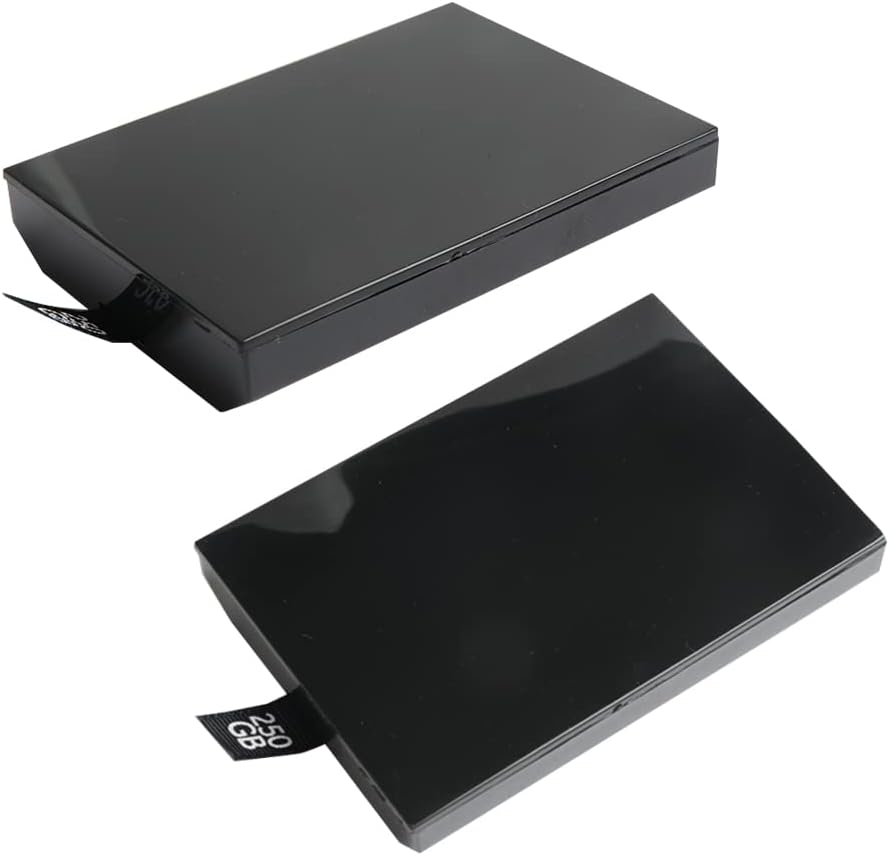 Ximimark Internal Hard Disk Drive Enclosure Replacement HDD Caddy Case Shell for Xbox 360 Slim (20GB/60GB/120GB/250GB/320GB/500GB),2Pack