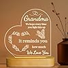 Grandmas birthday mothers day gifts soft warm white night light  urban country home decor