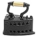 Agatige Dollhouse Miniature Iron, Dolls Houses Flat Iron Miniature 1:12 Kitchen Laundry Accessory 1:12