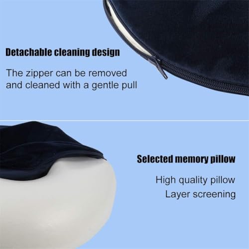 Coussin de coccyx pour traitement des hémorroïdes et douleurs assises - 4