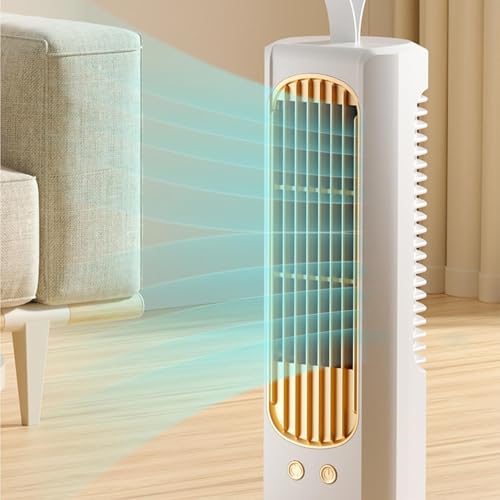 Ventilateur de bureau oscillant USB avec poignée rechargeable