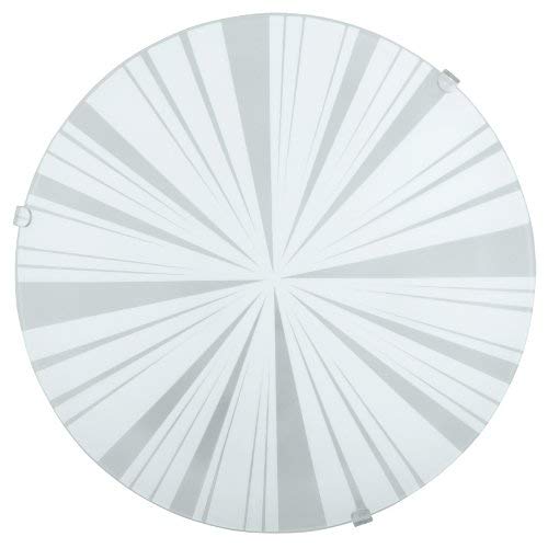 Preisvergleich Produktbild EGLO MARS 1 Wand- / Deckenleuchte, Stahl, E27, 60 W, weiss