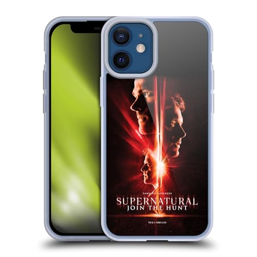 Carcasa de Supernatural Sam y Dean para iPhone 12 Mini protector de gel