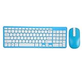 Matériau ABS : le clavier et la souris sont fabriqués dans un matériau ABS robuste, résistant à l'usure et durable, et peut être utilisé pendant une longue période.