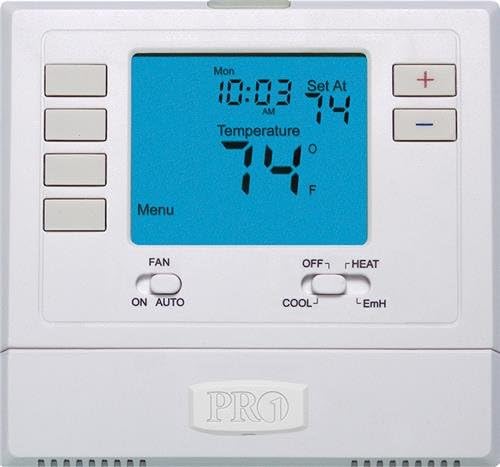 Case of (10) Pro1 T721 Non-Programmable 2H/1C Heat Pump Thermostats