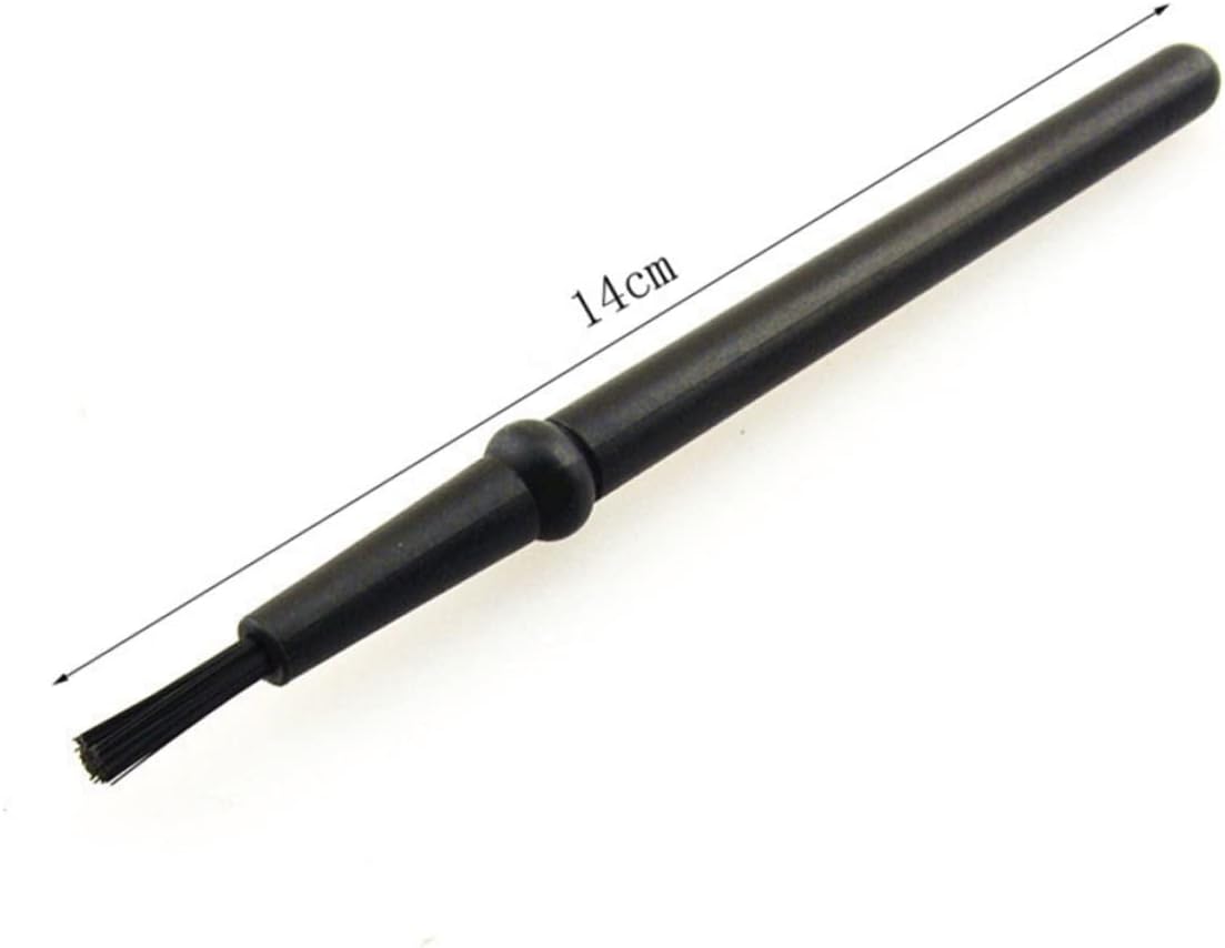 SOLUSTRE 3sets -Static Brush Electronics Cleaning and Versatile Brushes for Repair Workshops and Electronics Enthusiasts Includes Fine and Wide for Various Tasks