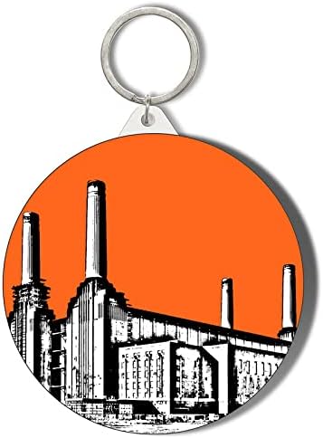 Gift Insanity BATTERSEA POWER STATION - POP ART - ORANGE BACKGROU...