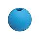 Amazon Basics Supreme Gummibälle zum Spielen für Hunde, 6.35 cm (3 Stück), Blau, Orange