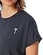 Schiesser Damen Schlafshirt Kurzarm Baumwolle-Mix + Relax Pyjamaoberteil, Graphit_181192, 38