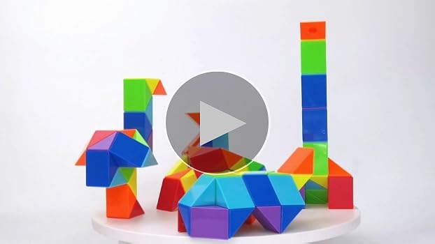 レア　ルービックキューブ　マジックルーラー　ルービックスネーク Amazon | MIKAILE スネークキューブ 24 ピース マジックスネーク