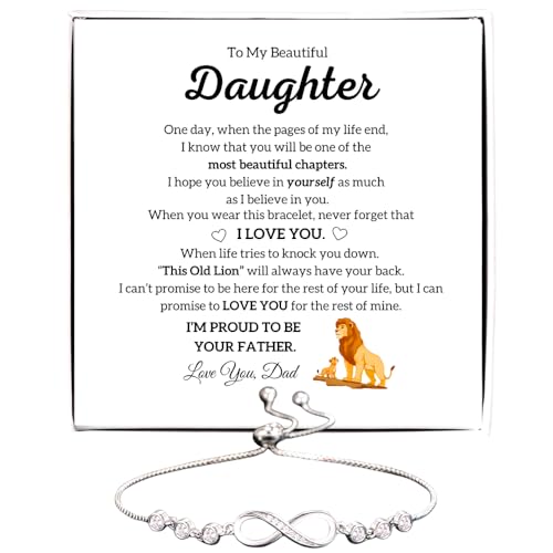 LEONADORA To My Daughter �u���X���b�g ���ꂳ��Ƃ������񂩂�̃p�[�\�i���C�Y�h�h���u���X���b�g ���ꂳ��₨�����񂩂�̃M�t�g �����ւ̔������u���X���b�g �N���X�}�X ���� �a�����M�t�g�A�C�f�A, One Size, �X�e�����X�|