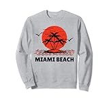 Photo Gallery miami beach. 80s palm sunset. tropical beach summer. felpa Photo Gallery miami beach. 80s palm sunset. tropical beach summer. felpa