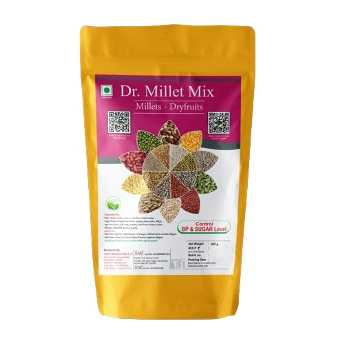 Laven -Dr Millets Mix Millets Dry fruits Powder 400 GMs Pack Of 1 (B0D2BC53LZ) Amazon Price History, Amazon Price Tracker