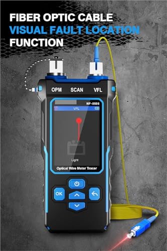 Testeur de câbles réseau NF-8508 et traceur rechargeable avec écran LCD - 4