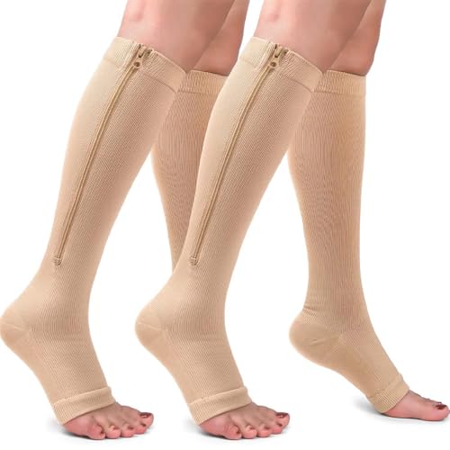 Unisex zipper Socks Fashionable and Simple Long Socks a Variety Of Sizes Can be Chosen