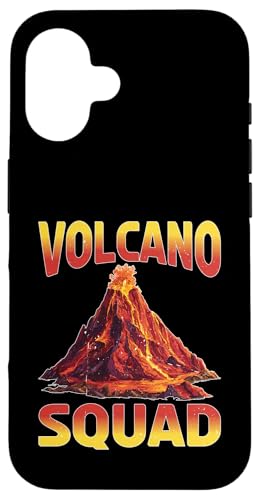 Volcano Squad 科学化学実験 スマホケース iPhone 16 用