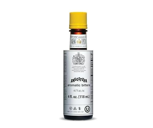 Kingston: Angostura Bitters Original and Orange Bitters (Combo- Pack) - 4oz Bottles, Aromatic and Citrus Infused. Bundled in Kingston safe packaging