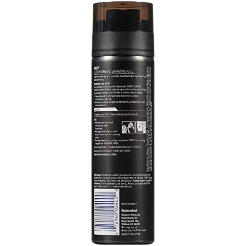 NIVEA MEN Deep gel de rasage pour homme 200 ml - vue 2
