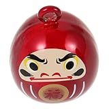 Levemolo だるまベル ペンダント チャーム 銅製 吊り下げ 小さなベル キーリング 装飾用 メタル ヴィンテージ風 アンティーク調 バッグチャーム