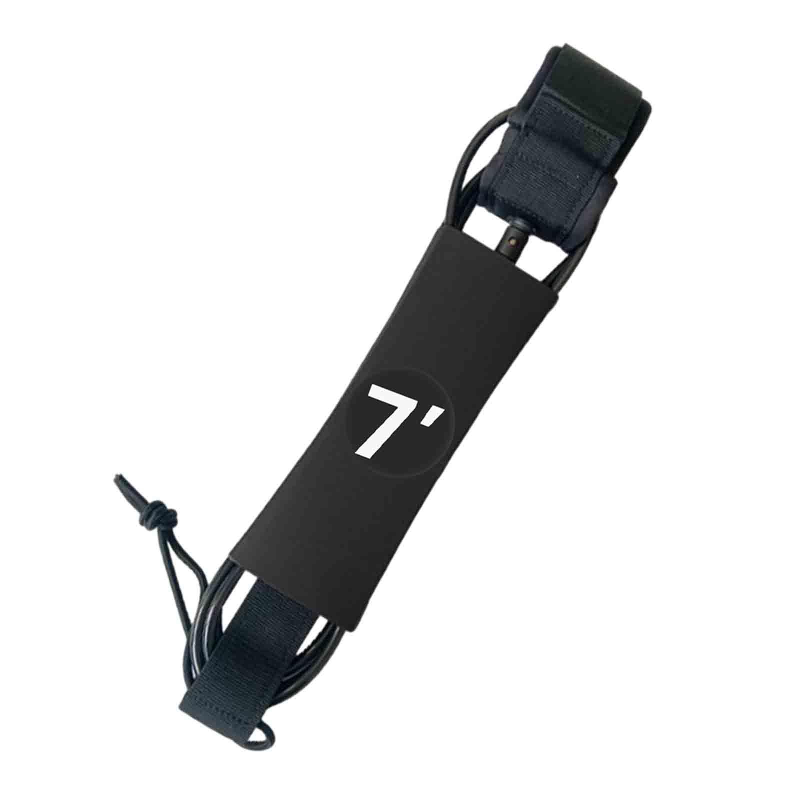 QSTDGVPW Correa para Tabla de Surf, Cuerda para Piernas Y Pies, Cuerda para Tabla de Paddle, Correa Elástica para Surf, Cuerda para Deportes Acuáticos en