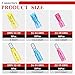 Tnisesm 111PCS Heat Shrink Bullet Connectors with Crimping Tool 22-10AWG Waterproof Bullet connectors Heat Shrink Female&Male Connector for Automotive Boat Stereo Industrial Equipment