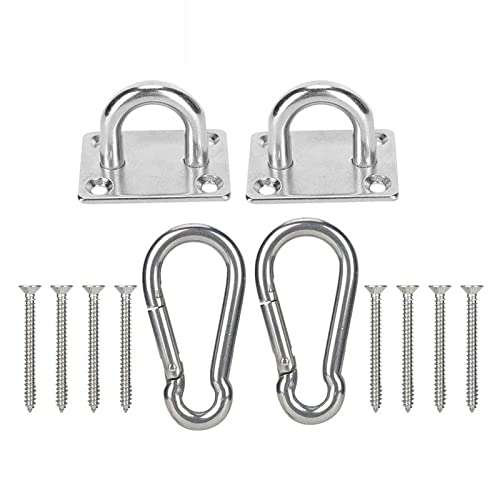 Deevoka Ceiling Anchor Buckle Wall Mounted Sturdy Stainless Steel Ceiling Hook For Swings #TOP5