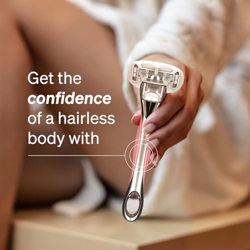 Image of Namyaa Ultra Sensitive Body Razor For Women | 2x Smoother And Long Lasting | Curve-Friendly, Smooth & Hassle-Free | 5 Blade Precision | Pack of 1