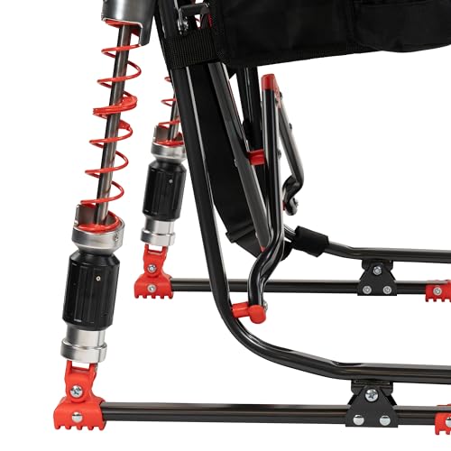 Silla Mecedora Ajustable para Camping y Deportes al Aire Libre NASCAR GCI Outdoor | Silla Mecedora Plegable Portátil con Reposabrazos Durables, Amortiguadores Ajustables y Porta Bebidas miniatura 7