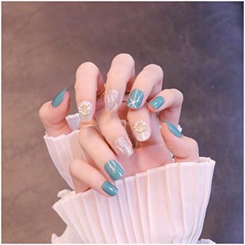 Amazon | ALLMIRA ネイルチップ ベリーショート 24枚入り パープル  