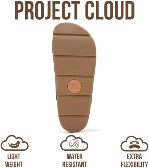 Project Cloud 100% Genuine Leather Platform Sandals Women Footwear-Beach Essentials Summer Wedges with Plush and Soft Insole-Non Slip & Lightweight Wedge Sandals For Women 2026 - Image 4