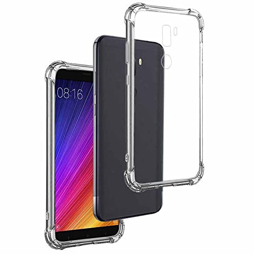 REY Funda Anti-Shock Gel Transparente para XIAOMI Mi5S Plus/Mi 5S Plus, Ultra Fina 0,33mm, Esquinas Reforzadas, Silicona TPU de Alta Resistencia y Flexibilidad