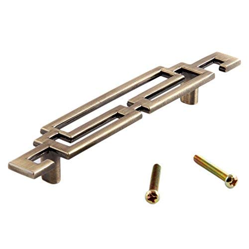 6 Pièce Poignee De Meuble Cuisine 96mm, Poignées De Placard De Cuisine En Laiton Antique,poignée De Meuble Vintage, Poignées De Tiroir De Cuisine | Leroy Merlin