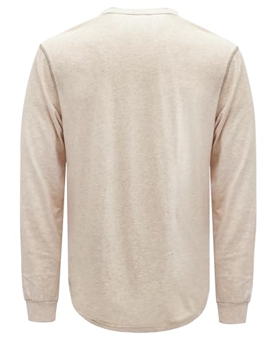 FR Shirts 4oz Lightweight Flame Resistant Henley 100% Cotton Men's Pre-Washed Fire Retardant Base Layer - Image 4
