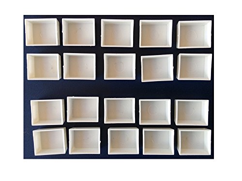 DayBook Studio Watercolor Paint Pans - 20 Empty Pans
