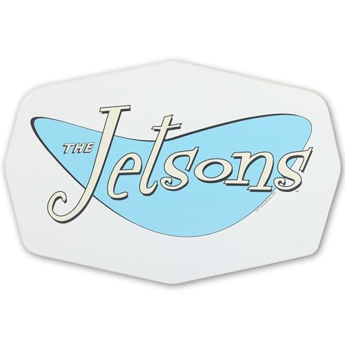 Open Road Brands The Jetsons Logo Wood Wall Decor -