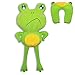 60 CM Grenouille en Peluche Grenouille Animal en Peluche 2 PCS U en Forme d'Oreiller Câlin Coussin en Peluche Poupée Cadeaux D'anniversaire
