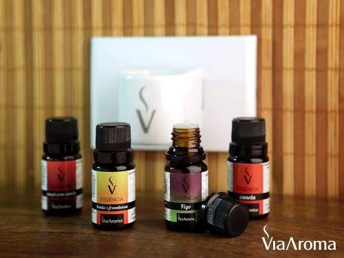 Kit 10 Essências Linha Mundo Para Difusor Elétrico Via Aroma