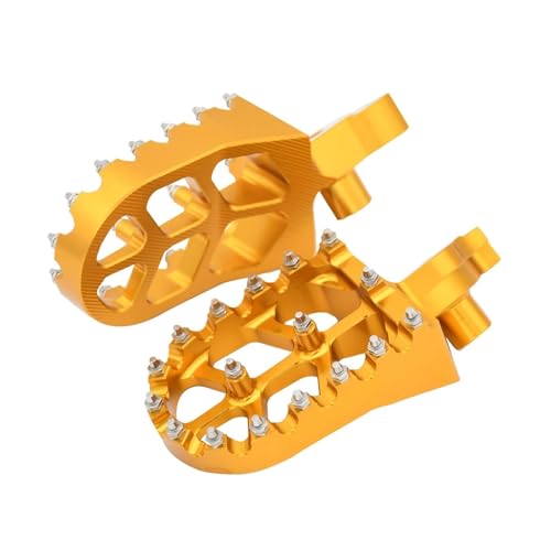 Repose-pieds moto Suzuki RMZ250/450 pèdale or