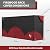 Rosefray 8ft Firewood Rack Cover,Heavy Duty 600D Wood Rack Cover with Waterproof Oxford Weather Resistant Indoor Outdoor Storage Wood Cover for Log Holder Blackred