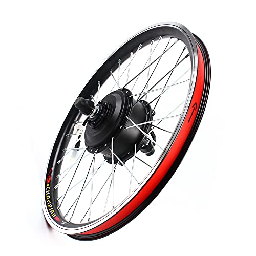 LENJKYYO Kit de conversión para Bicicleta eléctrica de 20 Pulgadas, Bicicleta Delantera, Kit de conversión para Bicicleta eléctrica, Adecuado para Bicicletas y Bicicletas de montaña 36V 250W
