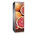 Vinilo para nevera | Stickers Fridge | Pegatina Frigo | Red Orange II (200x60)