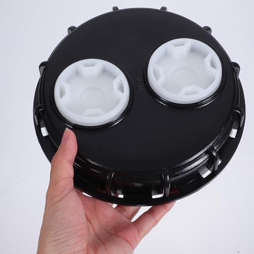 Tapa de contenedor IBC con ventilación doble para solucionar problemas de vacío 5