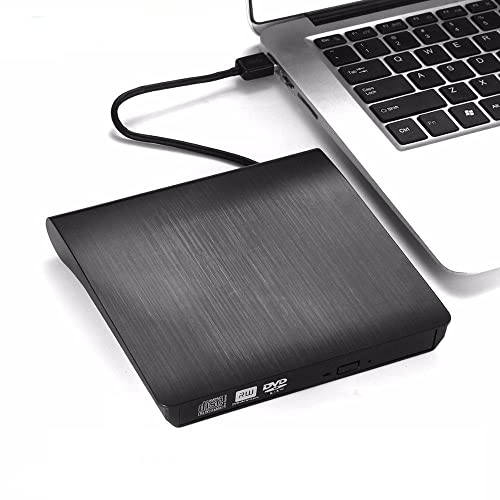 Lectora DVD externa USB 3.0 DVD-RW Slim color negro miniatura 3