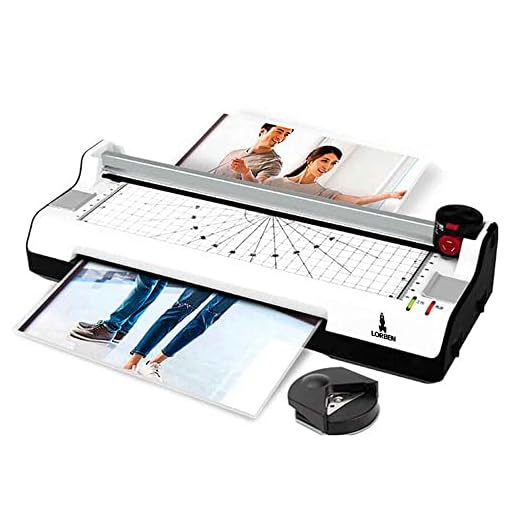 Plastificadora Laminadora Refiladora 5x1 A4 Documentos Cartões 220V Lorben