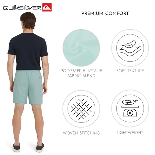 Short hybride Quiksilver résistant à l'eau avec taille extensible - 4