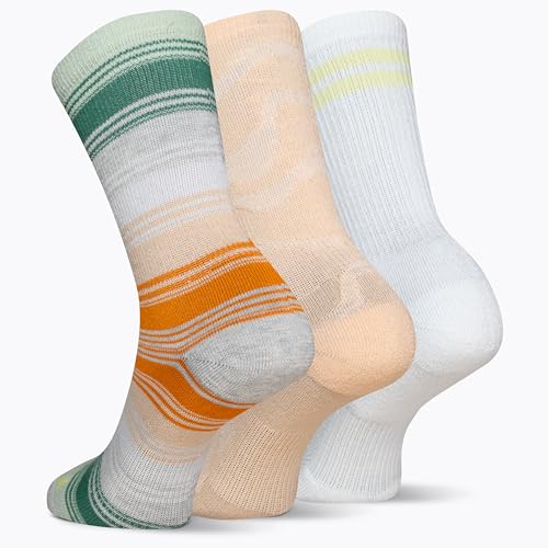 Image of Merrell Repreve Cushioned Hiker Crew Socks 3 Pair