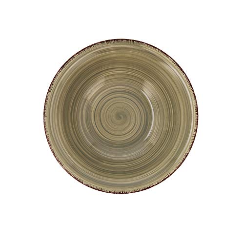 Quid Vita Natura Set 6 Boles Cerámico 18cm Gres Apto Microondas Apto Frigorífico Encajable