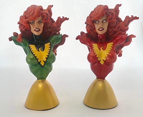 Jean Grey Phoenix/Dark Phoenix (Twin-Pack) Mini Busts Bowen Designs!